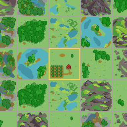 Development stages of a village