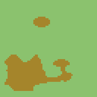 a looping gif of the development stages of a village in Aether Kingdoms